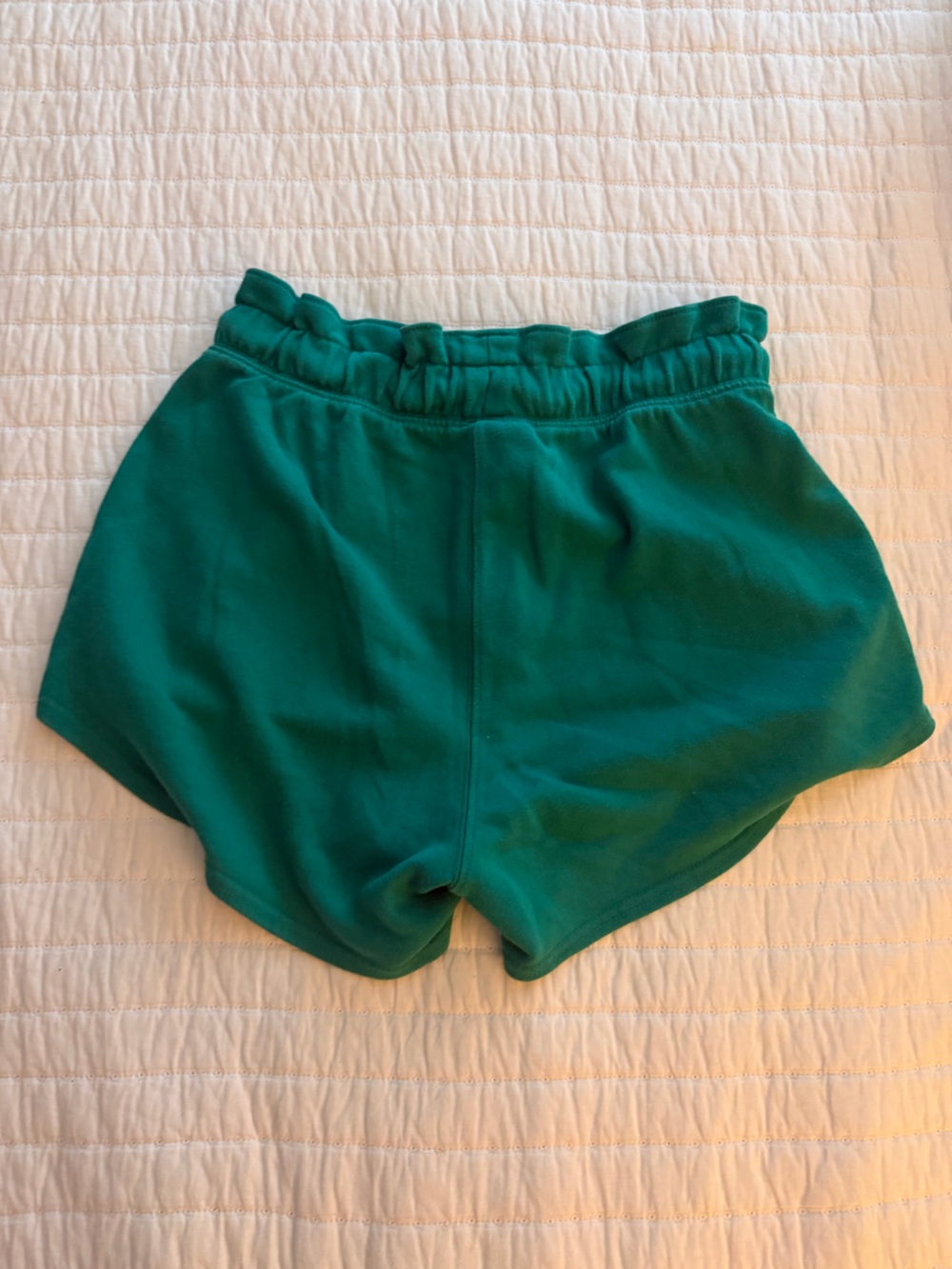 Universal Thread Teal Ruffled Elastic Waist Shorts - Picture 3 of 3